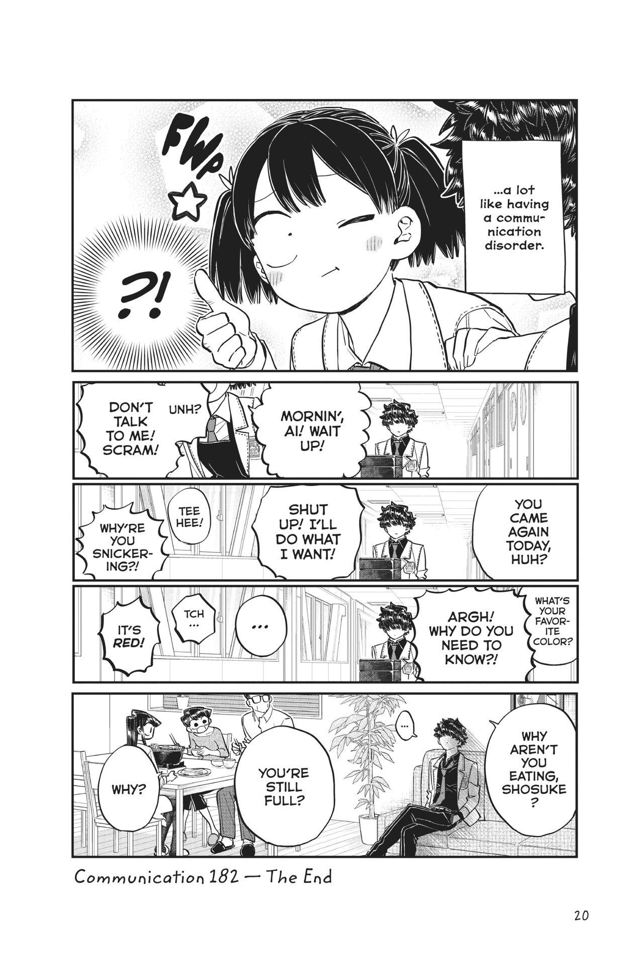 Komi Can’t Communicate, Chapter 182 image 18